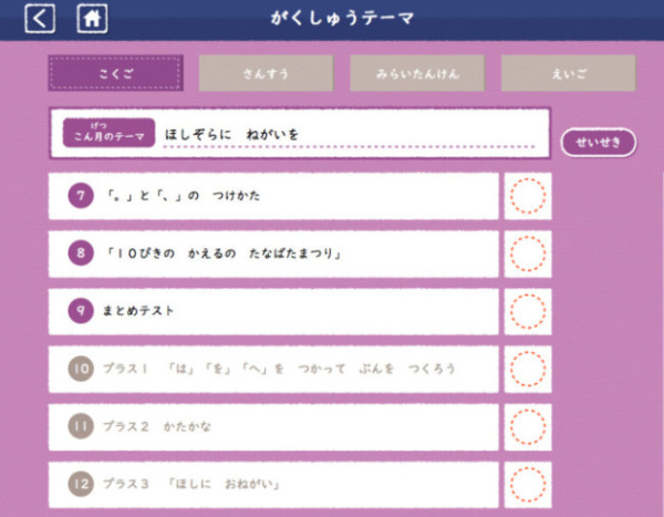 Z会小1タブレット国語の口コミ